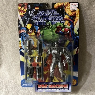Marvel Universe: War Machine with Missile Lanzamiento Acción por Toy Biz 1996 Nuevo en Paquete Foto 1 de 3