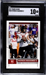 🔥Spartito 2017 Patrick Mahomes Rookie #403 RC SGC Gemma come nuovo 10 - Foto 1 di 2