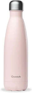 Qwetch Trinkflasche Originals Edelstahl Isolierflasche 500ml Rosa NEU #Y91-495 - Picture 1 of 4