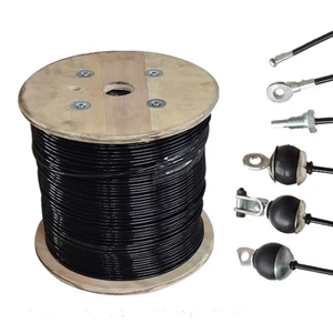 Cable de gimnasio cuerda de alambre de acero súper largo hágalo usted mismo hogar para sistema de poleas de máquina de cable \ - Imagen 1 de 23