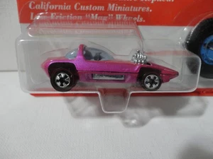 Hot Wheels 25th Anniversary SILHOUETTE Pink VARIATION w/Redlines - Picture 1 of 3