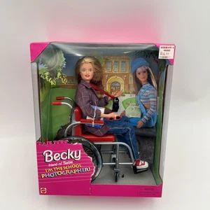 Becky I'm the School Photographer Friend of Barbie Puppe 1998 Mattel #20202 - Bild 1 von 7