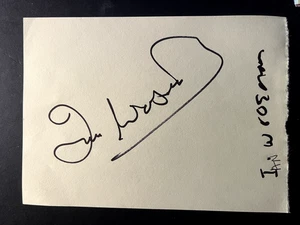 IAN WOOSNAM - GREAT BRITISH GOLFER - SIGNED ALBUM PAGE - Picture 1 of 1