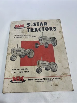 Minneapolis Moline Brochure 5-StarTractors MM - Image 1 of 3