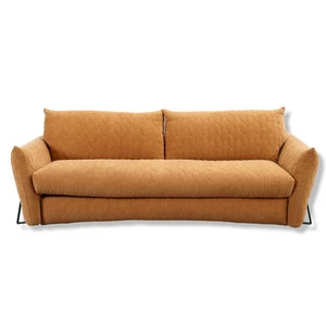Dienne Salotti Schlafsofa Smooth in Stoff Nuvole orangebraun - Bild 1 von 9