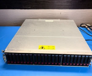 HP StorageWorks FCLSE-0801 Storage Array AW568A (x12 300GB) (x12 500GB) HDDs - Zdjęcie 1 z 15