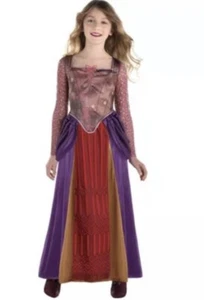Hocus Pocus Sarah Sanderson Girls Halloween Costume Large 12-14 NEW Disney Party - Picture 1 of 6