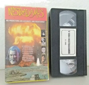 Nostradamus: His Predictions Are Accurate-And Frightening VHS OOP HTF Rare  - Imagen 1 de 6