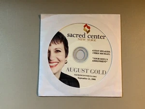 Sacred Center New York August Gold Part Chris Michael September 21 2008 CD - Picture 1 of 2