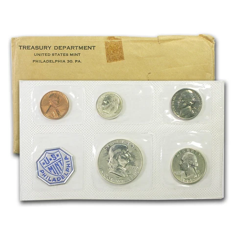 1955 U.S. Proof Set - SKU #1132 Cover