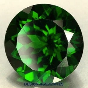 GREEN TOPAZ 20 MM ROUND CUT VVS BEAUTIFUL COLOR - Picture 1 of 1