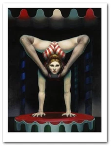 Gill DEL-MACE "The Contortionist" limited edition high quality signed print - Bild 1 von 1