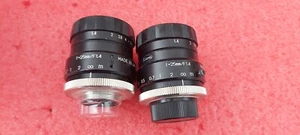 Kowa F=25mm/F1.4 Lens Lot of 2 Make Offer! UPS Shipping! - Picture 1 of 4