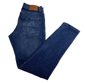 Lucky Brand Mens 31 x 32- 411 Athletic Taper Blue Denim Jeans Stretch - Picture 1 of 17