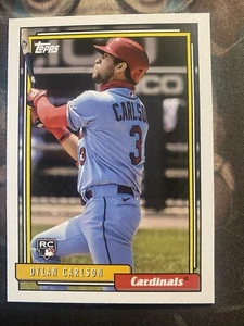 Dylan Carlson 2021 Topps Update RC #T92-45 - Picture 1 of 2