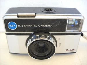 **1970`s KODAK INSTAMATIC 155X 126 CARTRIDGE FILM VIEWFINDER CAMERA/CASE/STRAP - Picture 1 of 4