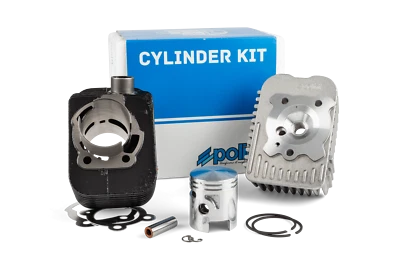 Kit cilindro Polini Racing 65cc 10mm KoBo ghisa grigia Piaggio Ciao - Immagine 1 di 4