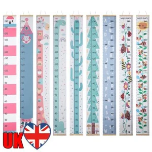 Removable Height Measurement Ruler Wall Height Growth Chart Decal for Girls - Picture 1 of 15
