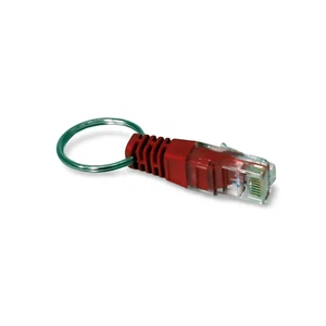 1in Loopback Adapter Tester Plug RJ45 Network GigaBit 100MB Ethernet - Red - Picture 1 of 1