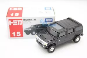 NEU Takara Tomy Tomica #15 Hummer H2 1/67 Mini Druckguss Spielzeug Auto Japan - Bild 1 von 6