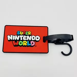 *Roter Gepäckanhänger* Universal Studios Orlando EPIC Super Nintendo World Ausweishalter - Bild 1 von 3