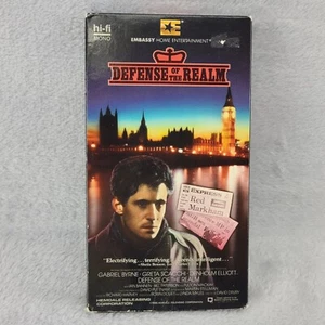 Defense of the Realm VHS 1985 Gabriel Byrne Greta Scacchi Denholm Elliott TESTED - Picture 1 of 10