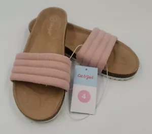 Cat & Jack Slider Sandals Pink - Picture 1 of 6