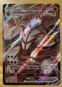 Single Strike Urshifu VMAX 086/163 Swsh05: Battle Styles Holo - Foto 1 di 3