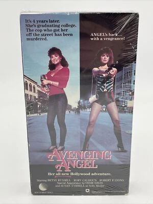 Avenging Angel VHS Blockbuster Resealed 11/11/98 Foto 1 de 4