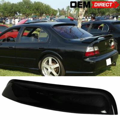 Fits 95-99 Nissan Maxima Sun Roof Top Rear Window Visor Spoiler Vent Shield Foto 1 de 4