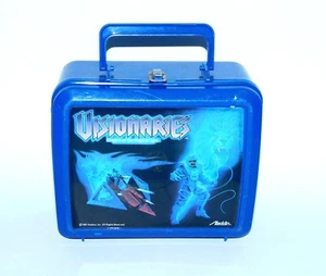 Lonchera de plástico Aladdin 1987 Visionaries Knights of the Magic Light - Imagen 1 de 3