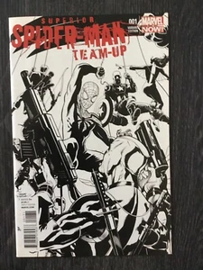 SUPERIOR SPIDER-MAN TEAM-UP #1 - 1/100 SKETCH VARIANT BY TERRY DODSON - 2013 - Bild 1 von 2
