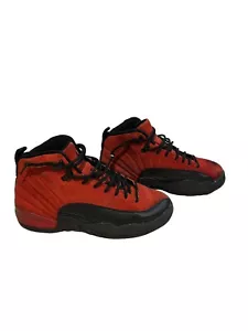 Nike Air Jordan 12 Retro Reverse Gripe Game Rojo Negro 153265-602 Zapatos Juveniles 7Y - Imagen 1 de 12