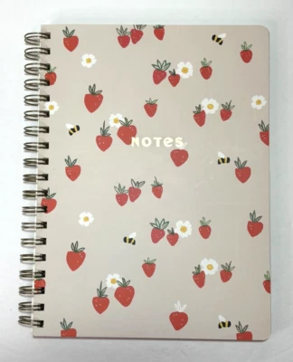 New Fringe Studio Bee Fruity Journal Spiral Notebook 192 Lined Pages - Image 1 of 4