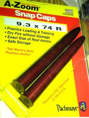 A-Zoom Precision Metal Snap Caps for 9.3 x 74mm Rimmed # 12269   New! - Image 1 of 3
