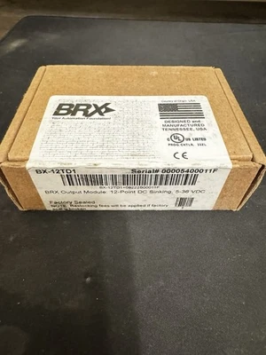 AutomationDirect BX-12TD1 BRX Output Module 12-Point DC Sinking 5-36 VDC - Image 1 of 3