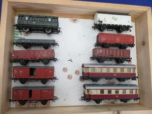 G5943) Modelleisenbahn Spur H0 :  Waggons  Wagen    Konvolut  - Bild 1 von 6