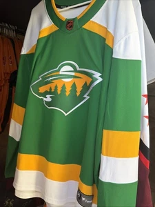 Fanatics Breakaway Minnesota Wild Reverse Retro NHL Hockey Trikot weiß 2XL - Bild 1 von 11