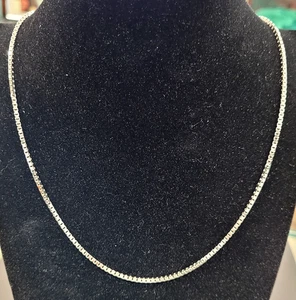 Kette Venezianer 750/- Weißgold - 13,7 Gramm - Bild 1 von 4