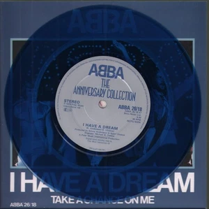 Abba I Have A Dream 7" vinyl UK Epic 1984 blue vinyl 7" in pic sleeve from the - Picture 1 of 3