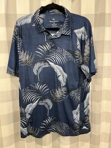 Tommy Bahama Herren Large Floral UPF 30 Sonnenschutz Hula Tropical Poloshirt - Bild 1 von 7