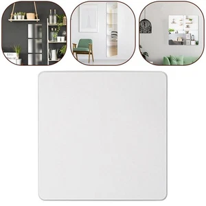 Mirror Tiles Mirror Sheets Flexible Mirror Silver Stylish Easy To Install - Afbeelding 1 van 12