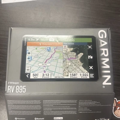 Garmin RV 895 GPS Navigator – 8" Touchscreen - Image 1 of 4