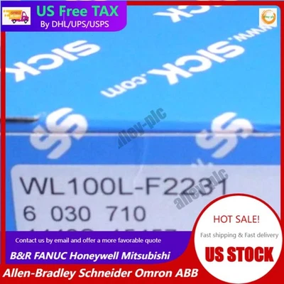 NEW SICK WL100LF2231 WL100L-F2231 6030710 Photoelectric Switch - Image 1 of 4