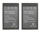 2 Batteries Bls-1, Bls-01, Ps-Bls1, For Olympus Evolt E-410, E-420, E-450, E-620