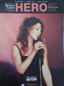 Partituras Hero - Grabadas por Mariah Carey 1993 Hal Leonard - Llave de E - Imagen 1 de 3