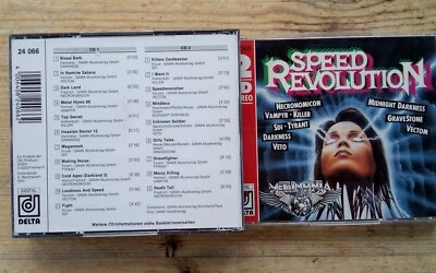SPEED REVOLUTION - 2 CD METAL SAMPLER 1990 -SDI - VECTOM - VETO - VAMPYR etc.... - Bild 1 von 4