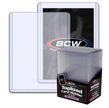 (10-Pack) BCW Topload Card Holder 197pt 5mm Super Thick Patches Jerseys
