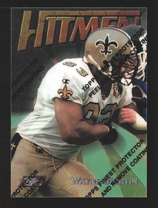 1997 Topps Finest Football #29 Wayne Martin