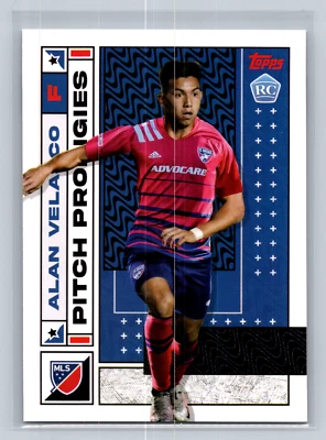 2022 Topps MLS - Pitch Prodigies #62 Alan Velasco (RC) - Image 1 of 2